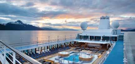 water, coffees, teas & juices onboard Port charges, government fees & gratuities 1 Seattle, Washington, USA 5.00pm 2 At Sea 3, Alaska 11.00am 8.