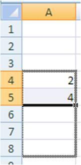 7. Информатика Në programin për llogaritje tabelare, funksioni për llogaritje mesatare me rang (A1:D1) llogarit mesatare të vlerave që gjenden në qeli: Nëse në programin për llogaritje tabelare në