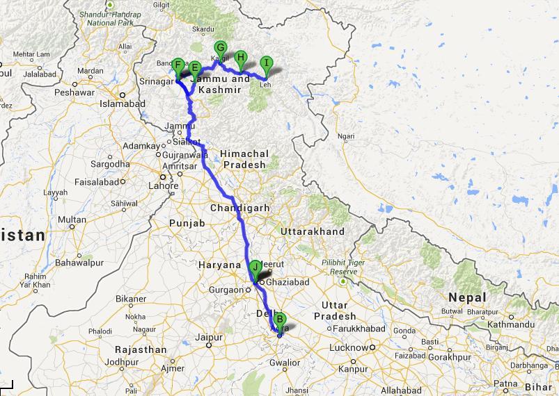 Kashmir and Ladakh Tour 16 Days