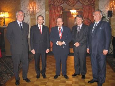 Европског Универзитета, у Аустрији, присуствовали су: Jean-Herve Habay председник МIMа у Паризу, Pierre Viaux Амбасадор Француске