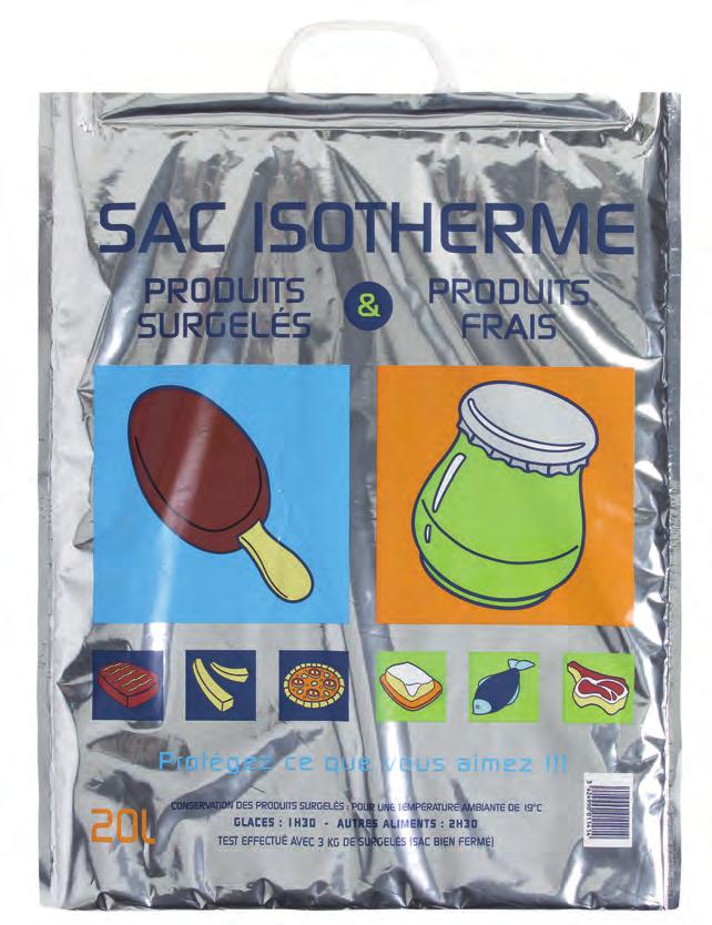 THERMAL BAGS THERMAL BAGS RECYCLABLE CAN BE USED FOR HOT AND COLD PRODUCTS