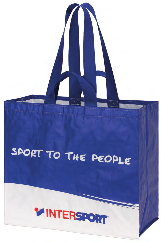 WOVEN POLYPROPYLENE WITH LAMINATION SHOPPING BAGS SHOPPING BAGS WOVEN POLYPROPYLENE WITH LAMINATION TOUGH DURABLE WASHABLE SHINY LOOK Multi-purpose bag, recyclable and custom-made.