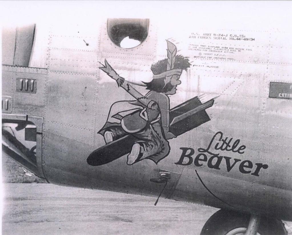 Examples of nose-art painted