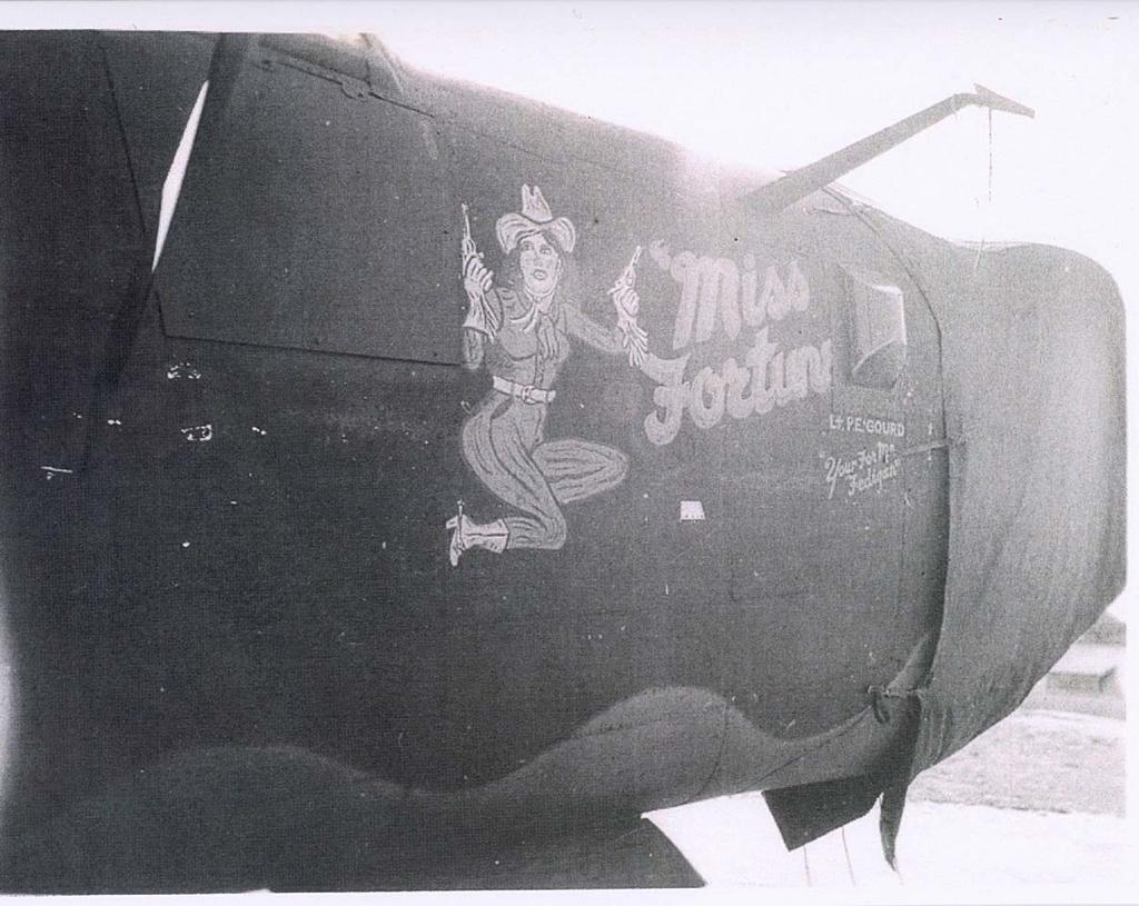 Examples of nose-art painted