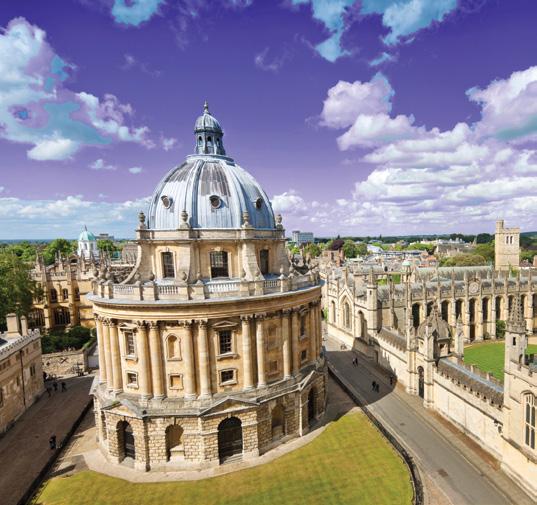 VISIT OXFORD VISIT CAMBRIDGE OXFORD, STRATFORD & THE COTSWOLDS Prices from 64 per person Experience Oxford, the City of Dreaming Spires and its famous University, on our popular Oxford, Stratford &
