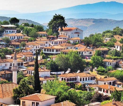 DAY 6 (Thursday 29 March) Sirince Visit of Sirince Village with its Vine Yards and Oil, trees sorrounded by otantique Village houses.
