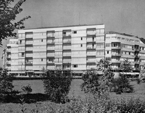 24 Utilita a maniera súčasných bytových domov na Slovensku Obr. č.10 Nájomný dom na námestí Svobody v Prahe-Dejvicích(tzv. skleňák) 1936-1937, architekt: Richard. F.