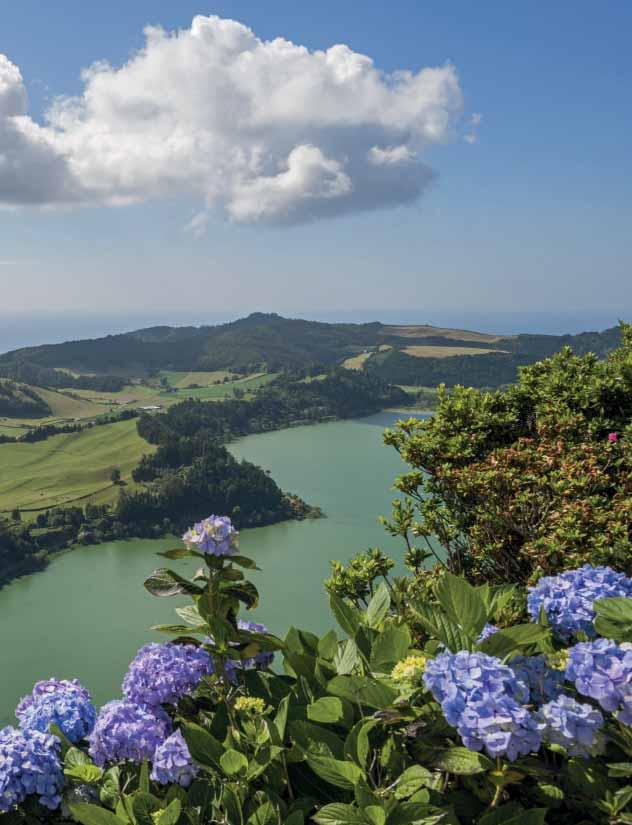 Azores Our chosen areas Eastern Islands - See pages 40-45 São Miguel is the largest of the nine islands of the archipelago.