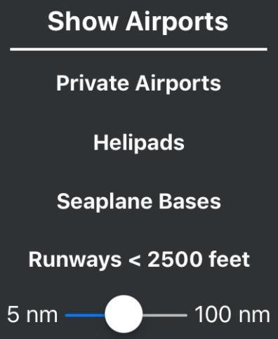Helipads There are also more helipads than fixed-wing airports in the US although most FlyQ pilots do not fly helicopters so these are hidden unless you explicitly show