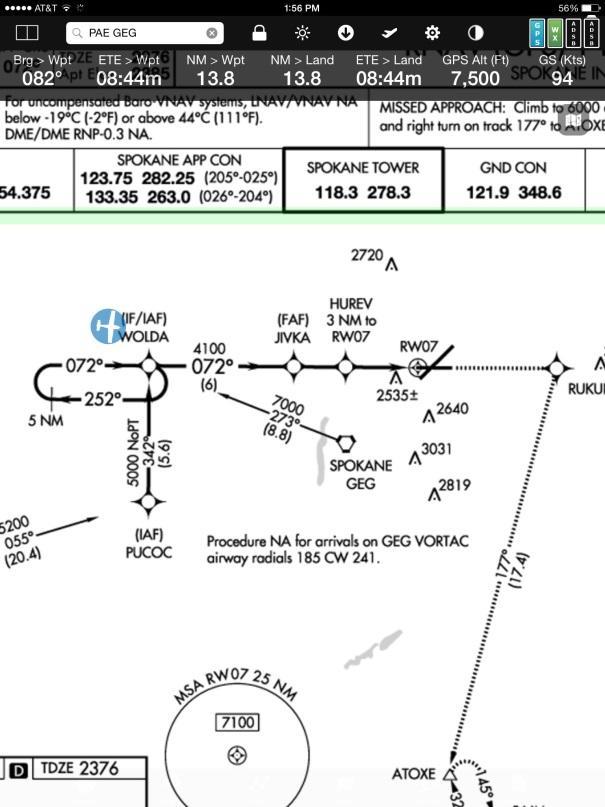 Approach Procedures FlyQ EFB was designed with IFR pilots in mind and it shows.