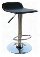 50 /Uni 350mm 730-940mm 420mm High Bar stool of chromed