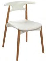 25 /Uni 420mm 480mm MARTI NEW DELMAR NEW High Bar stool made of Polypropylene plastic and chromed structure.