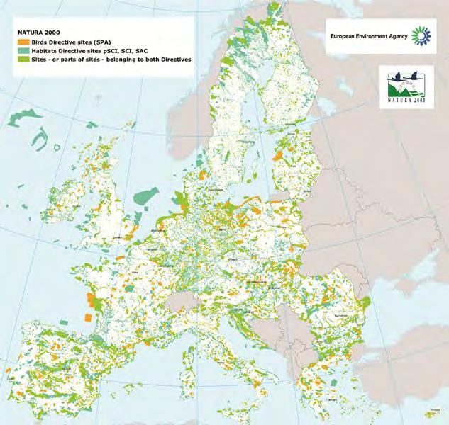Ekološka mreža Natura 2000 Direktiva o pticama i Direktiva o staništima predstavljaju temelj na kojem se zasniva zaštita prirode u Evropskoj uniji.