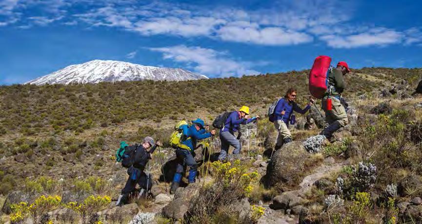 9-DAY WESTERN APPROACH ROUTE MAP TRAIL HEAD ELEVATION 7,825' DAY 1 FOREST Begin your journey under the beautiful canopies of Kilimanjaro s rainforest WHY SELECT THIS ROUTE Paul Joynson-Hicks