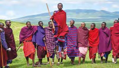 Walk amongst wildebeest, gazelle, and giraffe and have time for unscripted interactions with members of the local Maasai community.