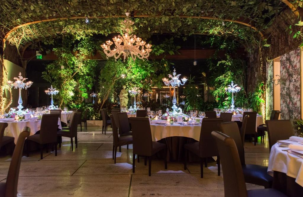 THE WINTER GARDEN The Hotel s Restaurant is located in an