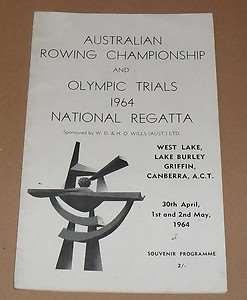 Rowing was the first sporting event on LBG National Rowing Championships 1964,