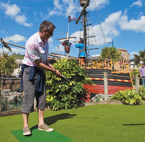 Or why not visit Pirates Cove Adventure Golf, the Merrivale Model Village or the Hippodrome Circus, complete with its water spectacular finale.