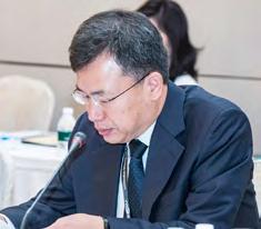Pornchai Danvivathana, Kingdom of Thailand presided the Governing Council Meeting Ms.