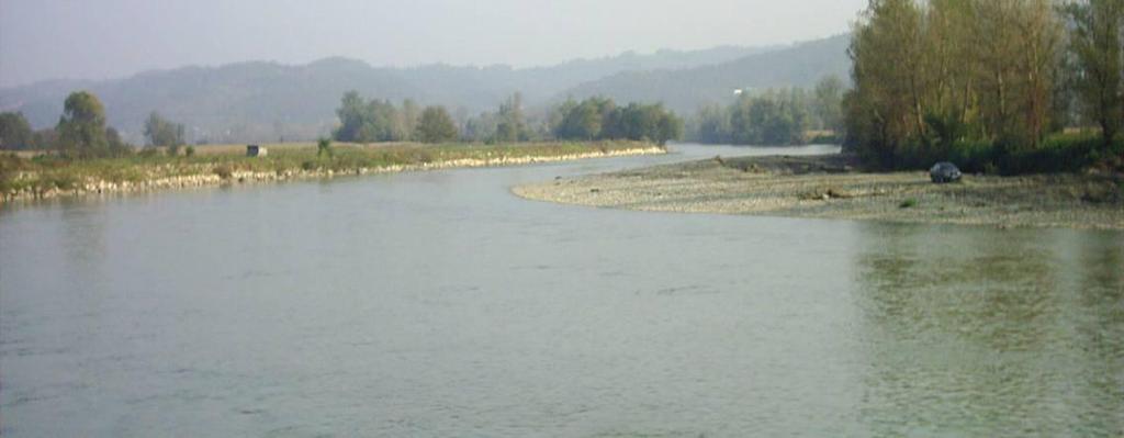 Middle and lower course of Bosna River International Sava River Basin Commission In its middle course, Bosna River is creating water cushions and rapids on several points. Average slope is 1.45 m/km.