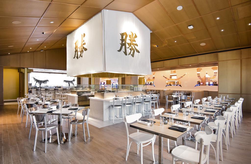 sbe Opens Tenth Location of Iconic Katsuya Brand Designed by Philippe Starck, the Modern Japanese Cuisine Restaurant Debuts in The Bahamas at Baha Mar Casino NASSAU, Bahamas (March 22, 2017) -