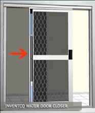 Door Closer Sliding Doors (OPTIONAL UPGRADES) Sliding doors to do NOT come with a door closer however as an optional upgrade there are 2 options for automatic