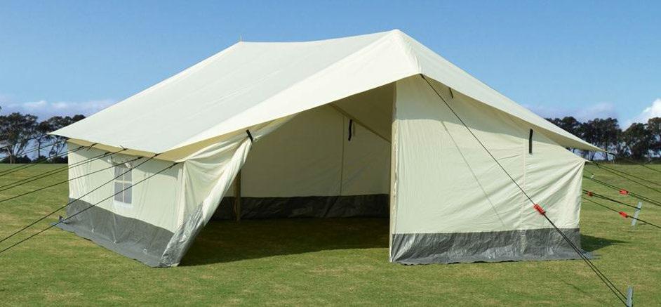 Tents Double Fly - Single Fold Atlantis Tent is made of both waterproof and rot proof fabric. This tent accommodates small to medium size families and is adaptable to all weather conditions.