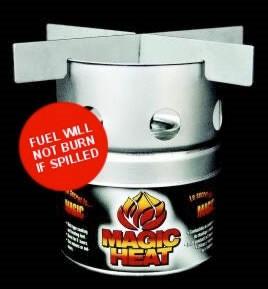 Magic Heat Stove Kit MAGIC HEAT KIT: Kit contains 300 ml Magic Heat and the accessory Magic Stove.