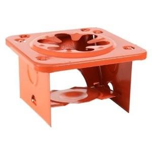 Folding Stove SINGLE BURNER FOLDING STOVE: Folds to 1.5" thick for easy storage and portability. Rust free aluminum panels reflect heat back under the cooking vessel.