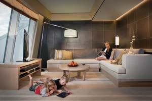 The Ultimate Family Lifestyle Experience Exquisite Choices Ocean Deluxe Room Category Size (sq.m) No.