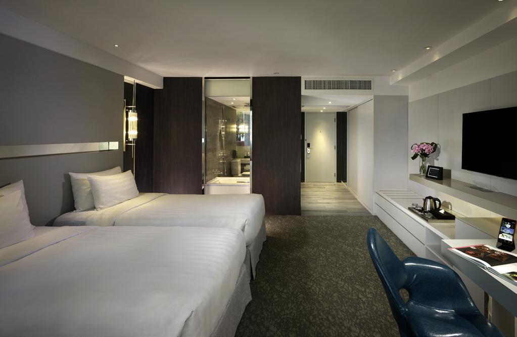 Rooms Smart Plus Room - City View, 31-36 sqm - Floor: 3/F - 8/F - Bedding: 1 Double