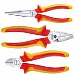 to EN 60900/IEC 60900, two-ply Check-Tool insulation T P VDE S 8003 H VDE PLIERS SET WITH VDE INSULATING SLEEVES 3 pieces Packed in environmentally-friendly