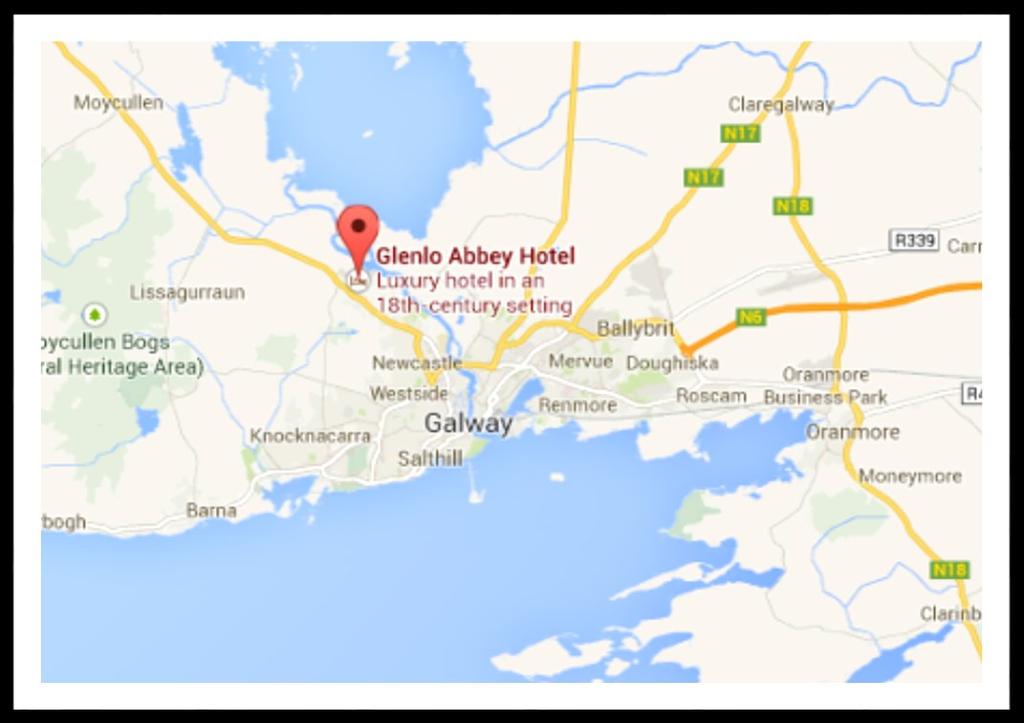 The 5 Star Glenlo Abbey Hotel All the charm of Connemara just minutes from Galway city Kentfield, Bushypark, Galway City T: +353 91519600 E: info@glenloabbey.ie W: www.glenloabbeyhotel.
