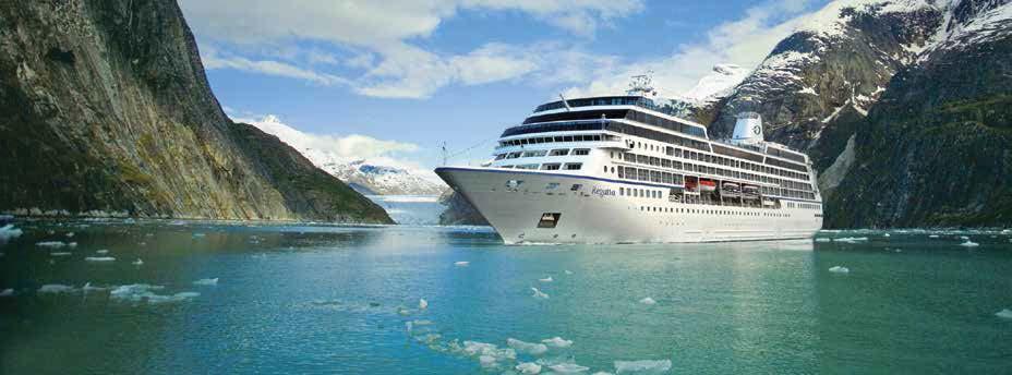 INDULGE YOURSELF WITH AN ALASKAN LUXURY CRUISE FROM $1,999 PER PERSON IF BOOKED BY JANUARY 17, 2014 2-FOR-1 CRUISE FARES FREE AIRFARE $1,000 EARLY BOOKING SAVINGS PER STATEROOM JULY 24 31, 2014