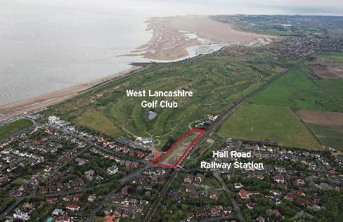 The current plans allow for the delivery of up to 44 residential units with sweeping views over Hillside and the Royal Birkdale Golf Club.