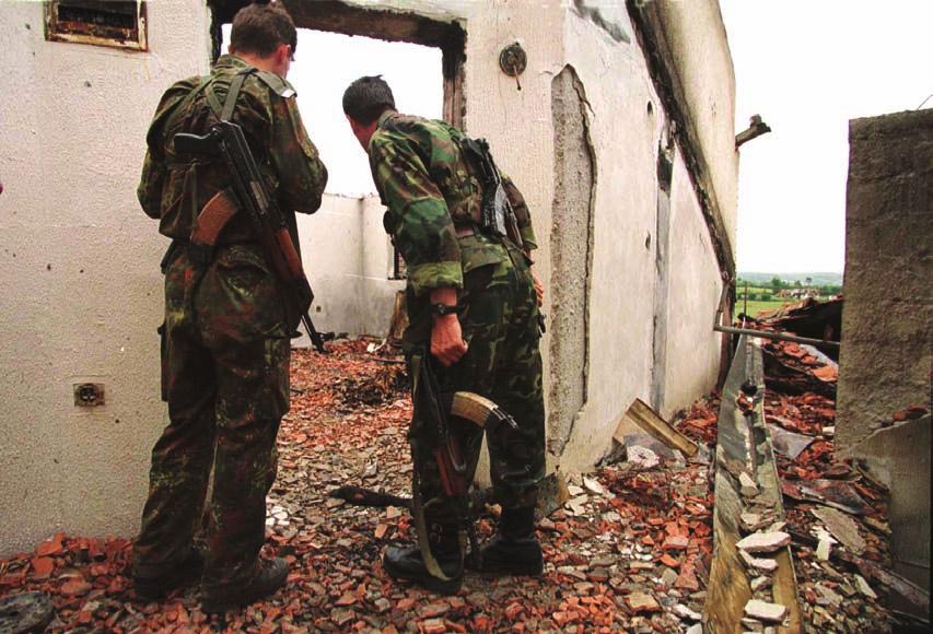 The Kosovo Liberation Army s War for Independence From Serbia After a while, however, the Kosovars Albanians living in Kosovo lost patience with peaceful resistance.