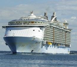 Oasis Series Harmony of the Seas, A34 delivered in May 2016 Symphony of the Seas, B34 delivery due in March 2018 Oasis of the Seas V, C34 work starting in 2019 Value of the ship 900 M What is in it