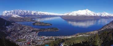 Depart Mt Cook and follow the shores of Lake Pukaki south through the historic Central Otago region to the Alpine Resort of Queenstown.