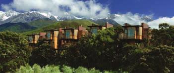 Hapuku Lodge KAIKOURA Located in one of the most beautiful places in the world, the five luxury tree houses are set in the tree tops, closer to the mountains, closer
