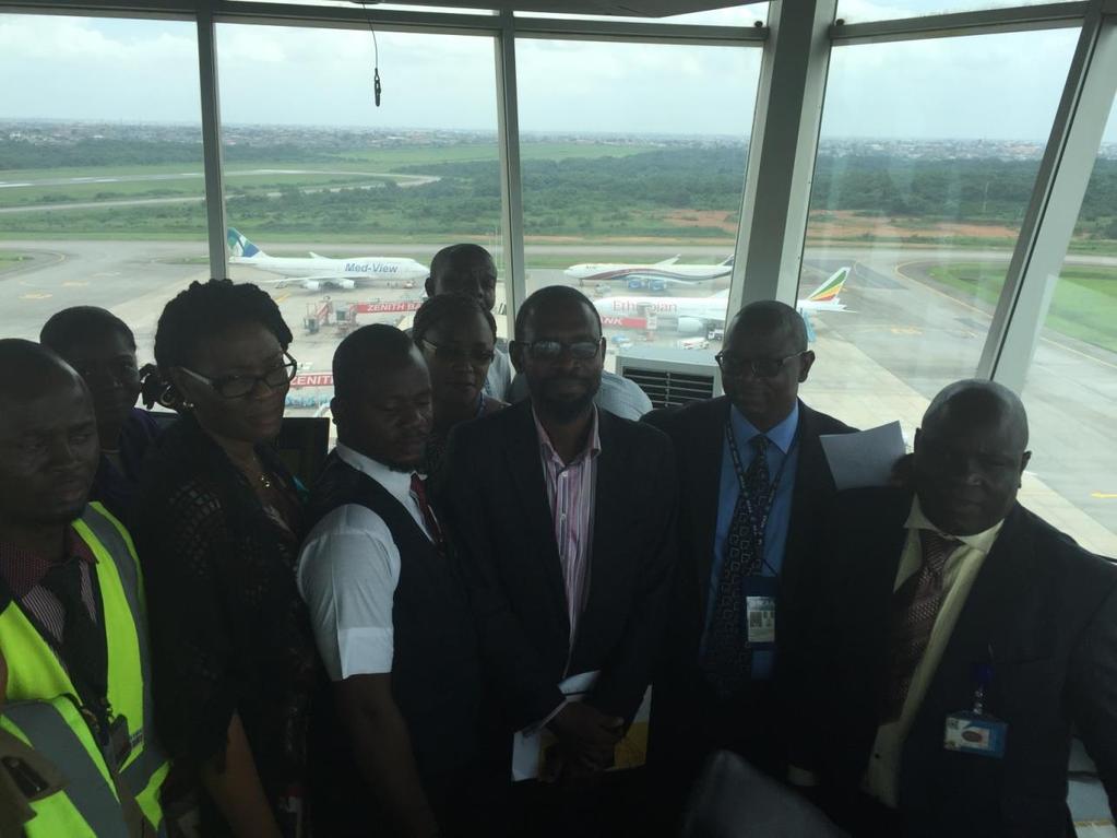 PHASE 5: Pre-assessment visit to Airport facilities A visit was paid by stakeholders to