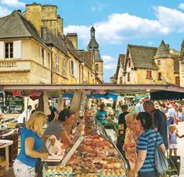 Savor two specially arranged dinners, each in an authentic French bistro in Sarlat.