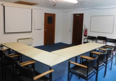Hire charges for the classrooms are as follows: Aran Classroom - 126 per day This room can