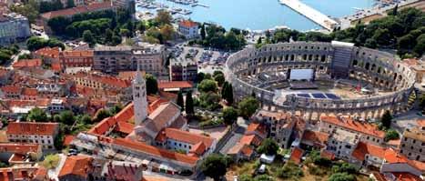 Zagreb - Pula Europe - Zagreb - Pula - Zagreb - Europe 5 days / 4 nights 6 days / 5 nights od 415 od 440 od 500 od 550 --accommodation on bed and breakfast basis in 4 stars and 3 stars hotels