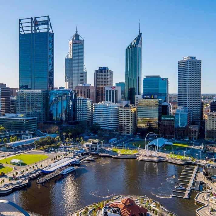 EDITORIAL WESTERN AUSTRALIA Perth CBD office research. 103 September 2017 highlights: The Perth CBD vacancy rate decreased to 21.