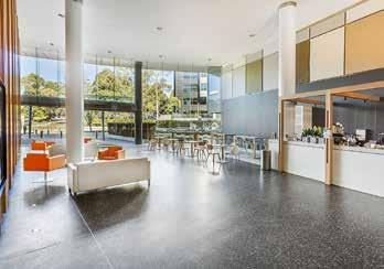 access to the M2 Motorway. 2-4 Lyonpark Road is a five level office building, providing exceptional natural light and outdoor balconies.
