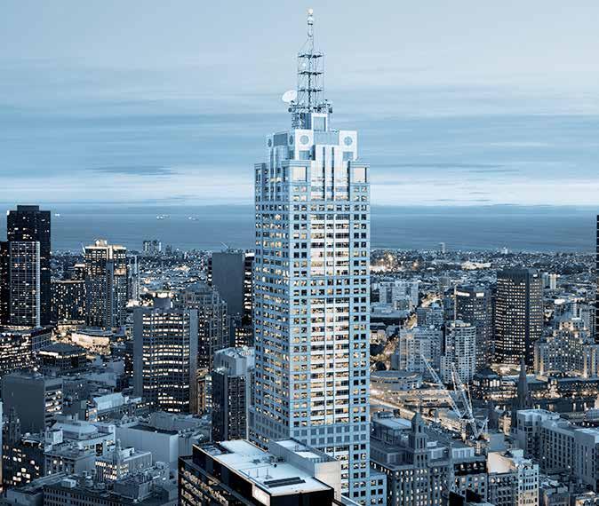 FOR LEASE VIC 44 PREMIUM EAST END 120 Collins Street, Melbourne 120 Collins boasts a total of 64,778 sqm with floor plates ranging in size from 1,067 sqm to 1,950 sqm.