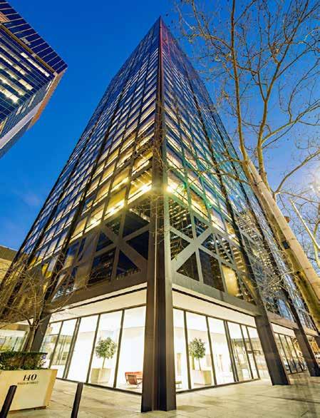 FOR LEASE VIC NOW OFFERING EXCLUSIVE OPPORTUNITIES FOR LEASE 140 William Street, Melbourne 42,800 sqm A 45 With breathtaking views, natural light, exceptional fitout efficiencies and the highest