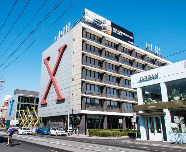 FOR LEASE VIC BUILDING WITH THE X FACTOR 534 Church Street, Richmond Having just undergone a significant refurbishment, there is one whole floor remaining within the iconic X building.