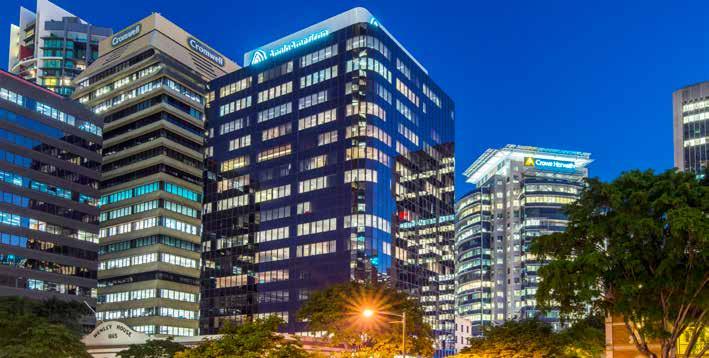 Located in the heart of the Golden Triangle in the centre of Brisbane s financial district. Be among the premium office towers and neighbours with the blue chip corporates.