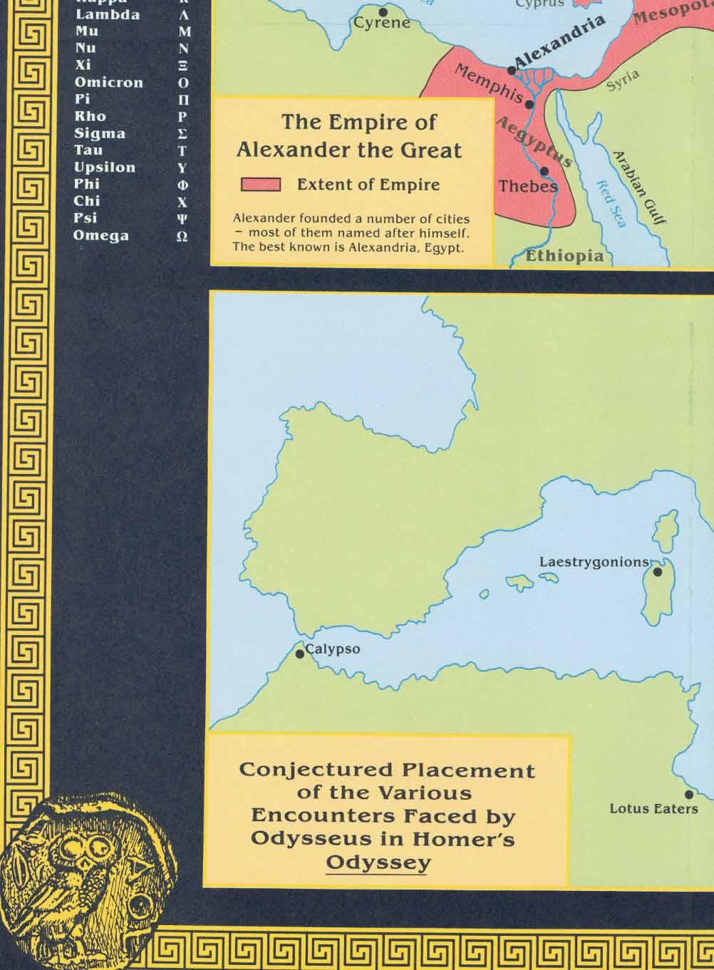 Alexander the Great T Zxtent of Empire Conjectured Placement